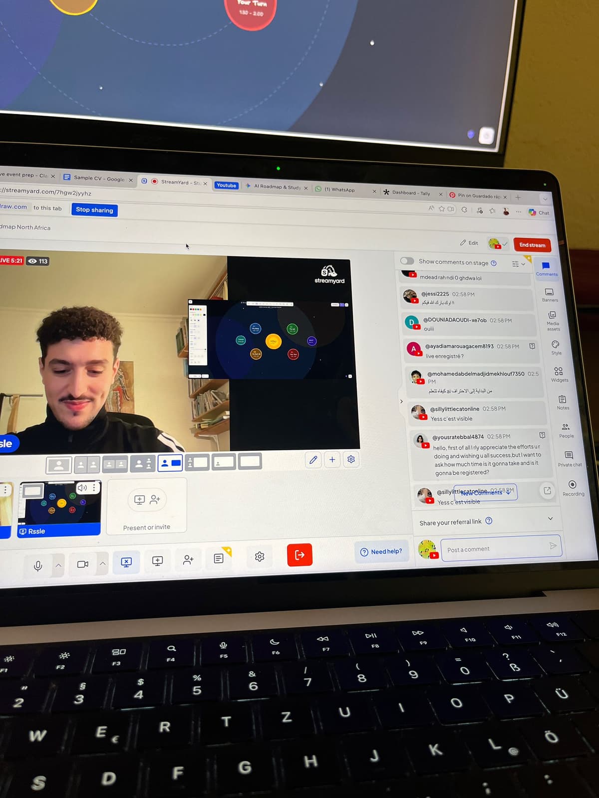 Feedback screenshot